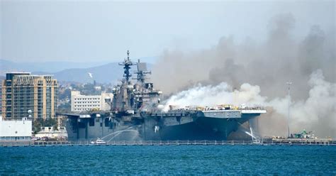 Official: Firefighting system was inoperable on Navy ship | FOX6 Milwaukee