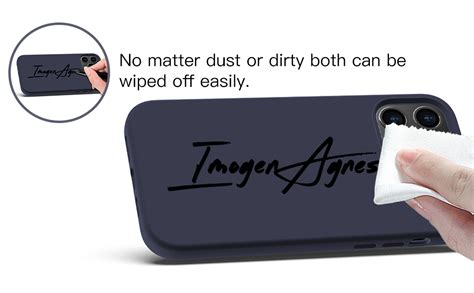 LIRAMARK Liquid Silicone Soft Back Cover Case for Apple iPhone 12 Pro ...