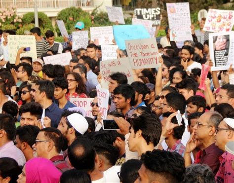 Protest against Unnao and Kathua rape case in Mumbai