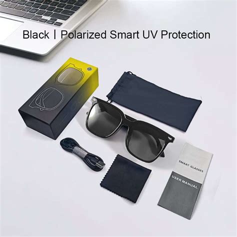 Lunettes anti-lumière bleue multifonctions, lunettes tactiles sans fil ...