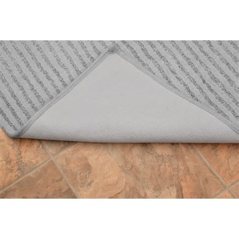 Garland Rug Sheridan 5 X 7 Platinum Gray Indoor Stripe Farmhouse ...