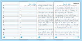 Alphabet Tracing | Handwriting Practice Worksheet - Twinkl