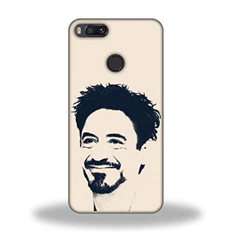 Dilsekart Tony Stark Print Hard Back Case Cover for Xiaomi Mi A1 (5X ...