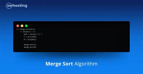 Pseudocode of Merge Sort Algorithm Data Structure 的图像结果