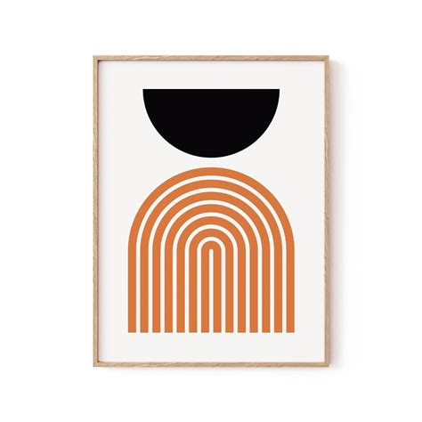 Black Red Color Block: Buy Minimalist Geometric Art Paintings – Dessine Art