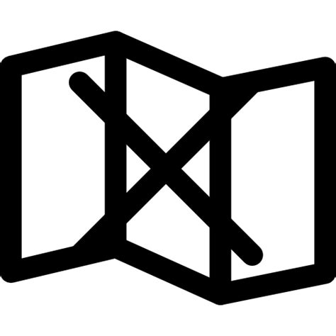 Karte icon Icons Responsive Line 32px | Freepik