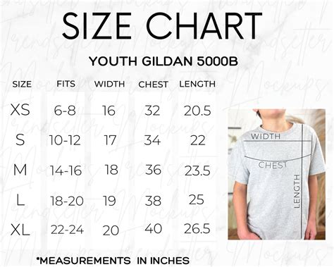 Youth Shirt Size