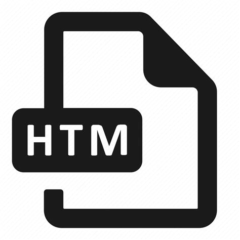 Htm, file, format icon - Download on Iconfinder
