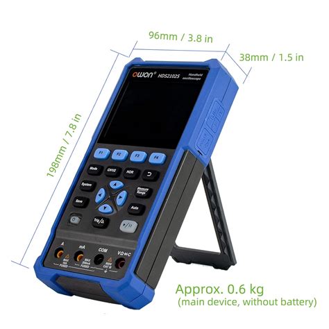 Buy OWON Oscilloscope HDS2102s 3 in 1 Digital Handheld Oscilloscope ...