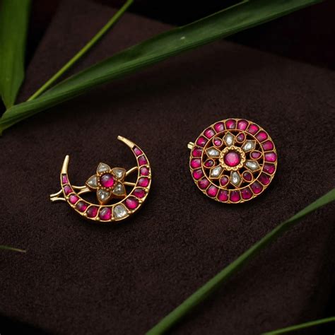 Kavi Sun and Moon Silver Hair Accessory - Rani