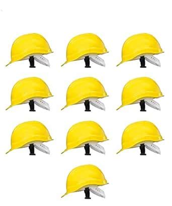 NOVEL Hard Protection Outdoor Work Head Safety Helmet with ISI Mark ...
