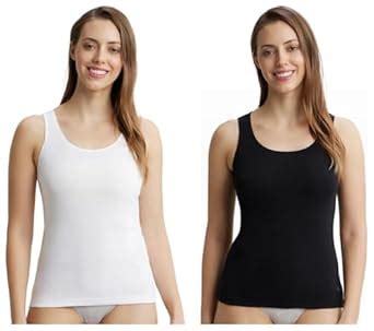 Jockey Women's 1535 Super Combed Cotton Rib Fabric Inner Regular Fit ...