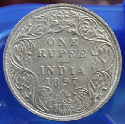 Eshop 1 Rupee (1897) British India Collectible Old Rare Coin Medieval ...