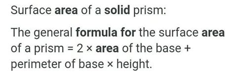 briefly explain how will you find the area of regular solid (write ...