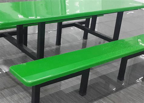 玻璃钢食堂餐桌椅_江苏宝威环保工程有限公司