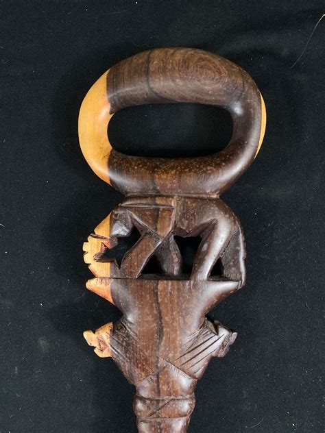 Carved African Walking Stick