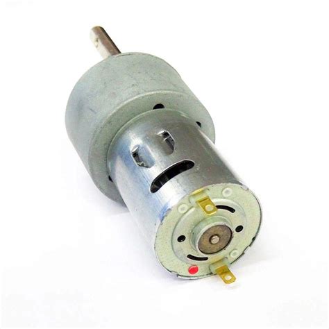 Canopy Johnson Side Shaft Geared Motor (Made In India) 12 V DC 150 RPM ...