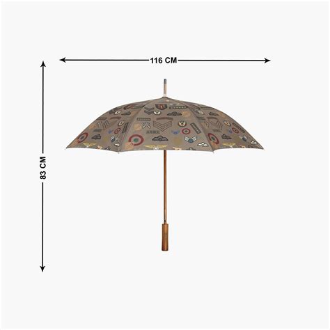 Buy INDIA CIRCUS Army Badges Rush Printed Automatic Long Umbrella from ...