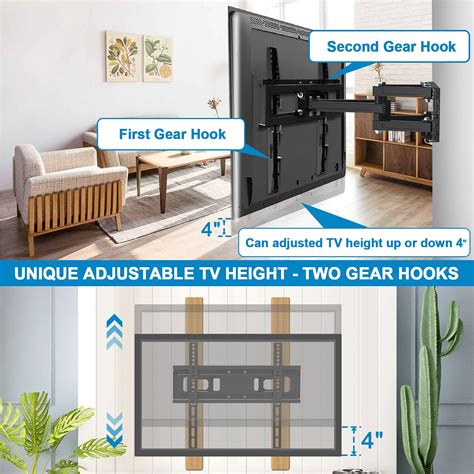 Smart Tv EconoMe TV Wall Mount For Most 32-70 InchTVs TR0092 Tv Mount