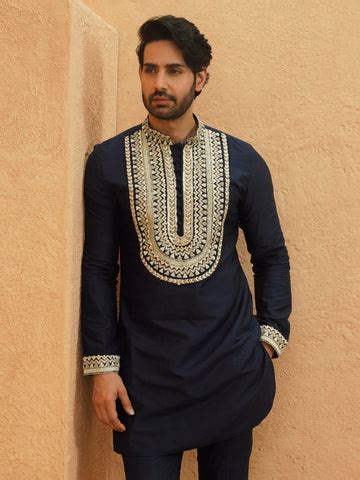 Shop Designer Kurta Set For Men Online 2025 – SVA Couture