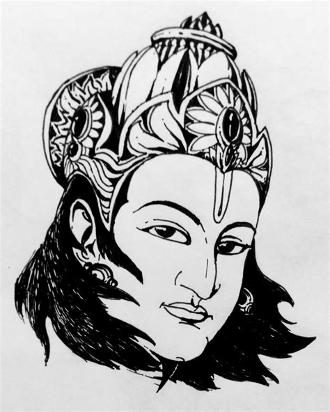 Ram God Sketch