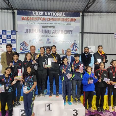 Gold in Badminton | Shiv Nadar School