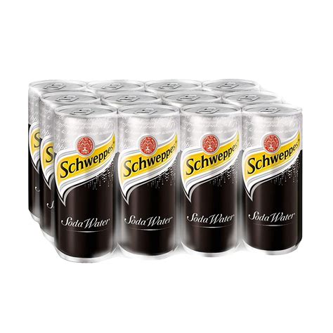 Schweppes (Soda Water, Pack Of 12), 3.9 Grams : Amazon.in: Grocery ...