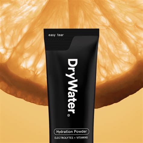 DryWater® • Clean. Tested. ingredients