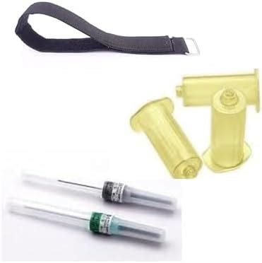 MARTIFY HUB Vacutainer Blood Collection Needles 22G – Pack of 100 with ...