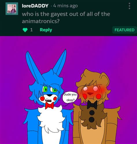 Fnaf Q+A question 53 by Vixens67 on DeviantArt
