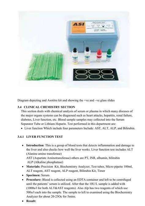 CHIM9-IT report presentation for medical laboratory | DOCX