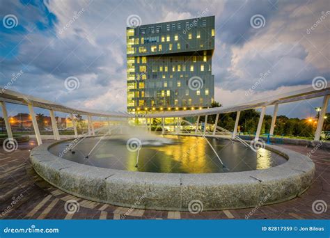 Fountains at First Ward Park, in Uptown Charlotte, North Carolina ...