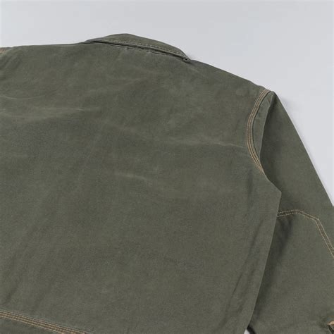 Dickies Workwear Mens Madras Duck Canvas Jacket SW Military Green