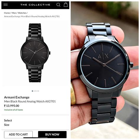 Armani Exchange Z-Black Series Full Black Mens Wartch – premiumhub.india