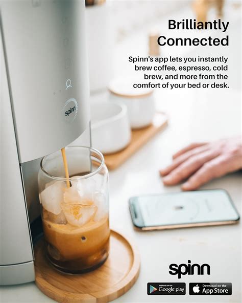 Buy SPINN Coffee Maker Pro, Smart WiFi Automatic Coffee, Cold Brew ...