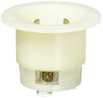 Leviton 2695 30 Amp, 600 Volt 3-Phase, NEMA L13-30P, 3P, 3W, Flanged ...