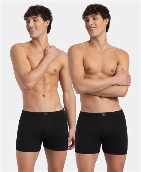 Buy Super Combed Cotton Rib Solid Boxer Brief with Ultrasoft and ...