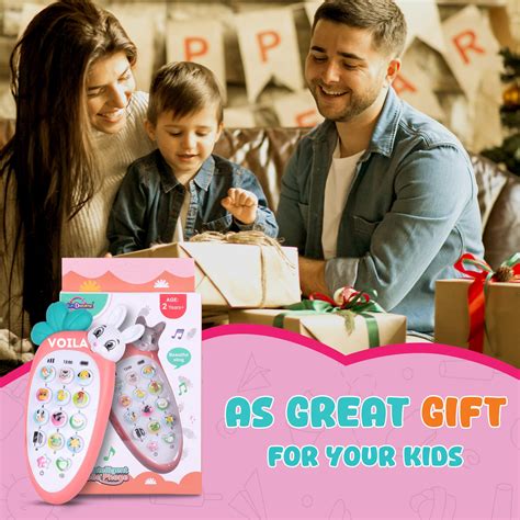 VOILA Baby Cell Phone Toy with Early Education & Music for,Baby Learni