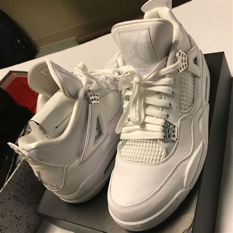 Pure money 4s | Jordan 4s, 4s outfit, Cute nike shoes