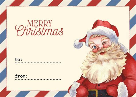 Free Christmas Cards Printable - FREE Printable A-Z