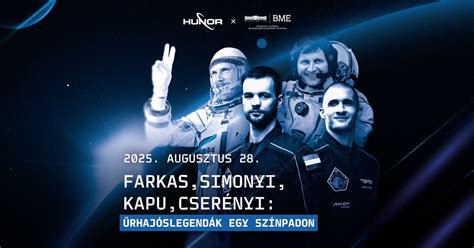 TELTHÁZ! Farkas, Simonyi, Kapu, Cserényi: Űrhajóslegendák egy színpadon ...