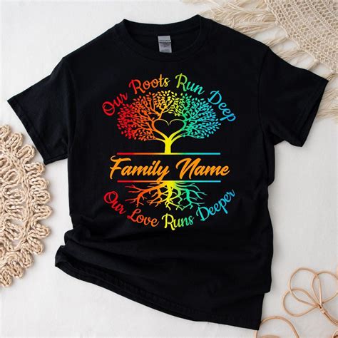 Family Reunion Tshirt, Our Roots Run Deep Tshirts, Custom Family ...