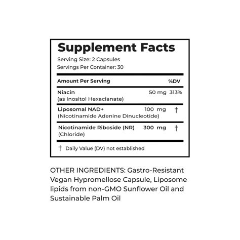 NATURAL SCIENTIFIC Liposomal NAD Supplement with Nicotinamide Riboside ...