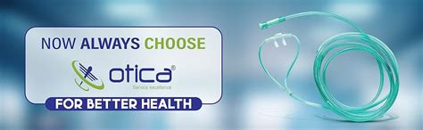OTICA Nasal Cannula For Oxygen with Soft Touch, Universal Connector for ...