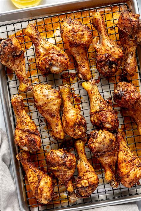 Seasoned Crispy Chicken Drumsticks - Rachael's Good Eats