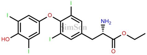 Levothyroxine Ethyl Ester | CAS No- 76353-71-4 | Simson Pharma Limited