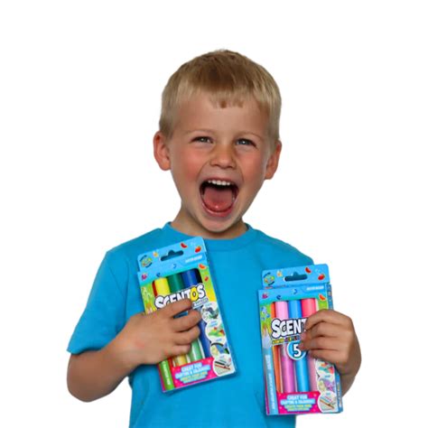 Scentos Scented Acrylic Markers - Pack of 5 — Toycra