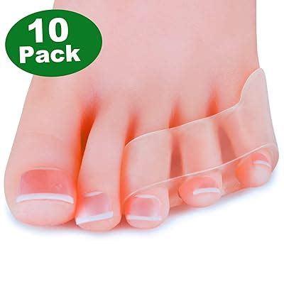 Sumifun 10 Pack Transparent Pinky Toe Separators - India | Ubuy
