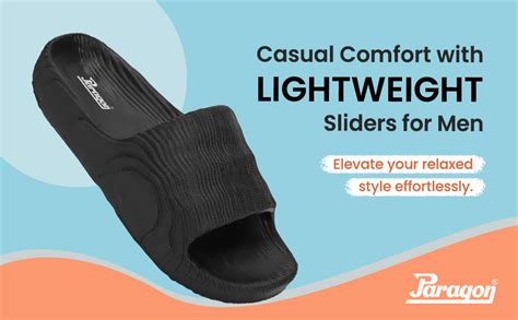 Buy PARAGON K10913G Stylish Sliders for Men | Water Ressistant ...