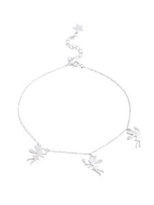 KICKY & PERKY 925 Sterling Silver Angel Charm Anklet | Gift For Women ...